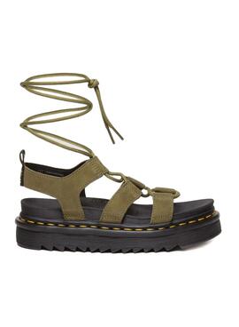 Sandalen Dr. Martens Nartilla Olive für Damen