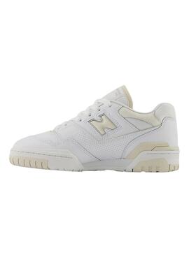 Sneakers New Balance 550 Weiß Beige für Damen