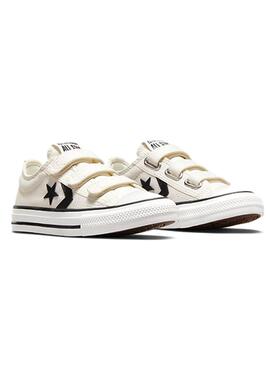 Sneakers Star Player Easy-On Beige für Kinder