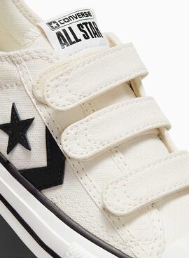 Sneakers Star Player Easy-On Beige für Kinder