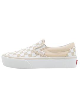 Sneakers Vans Classic Beige für Damen