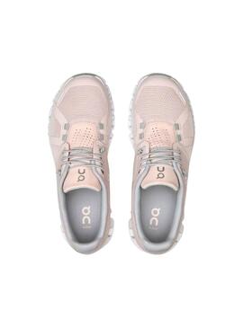Sneaker On Running Cloud 5 Pink für Damen.