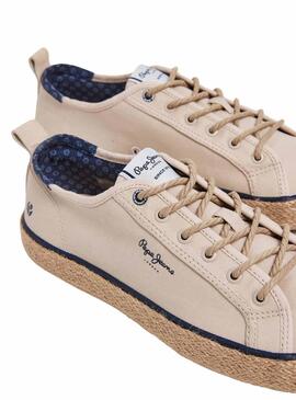 Sneaker Pepe Jeans Port Basic Beige für Herren