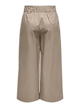 Hose ONLY Zora Coulotte in Braun für Damen