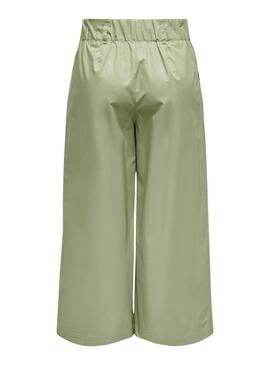 Hose Only Zora Culotte Grün für Damen