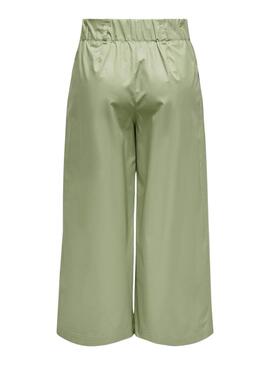 Hose Only Zora Culotte Grün für Damen