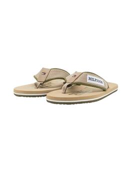 Sandalen Tommy Hilfiger Patch Beige für Heren