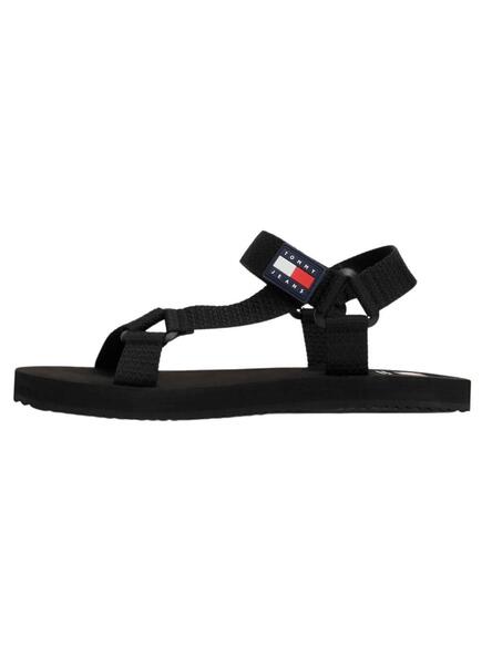 Sandalen Tommy Jeans Casual Schwarz fur Herren