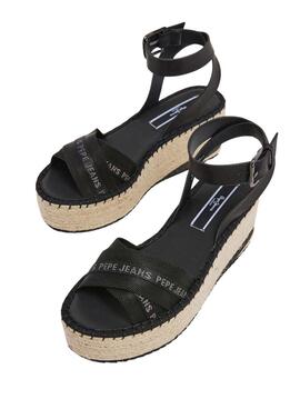 Sandalen Pepe Jeans Witney Cross Schwarz für Damen