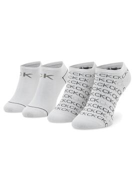 Pack Socken Sneaker Weiß 2P für Damen