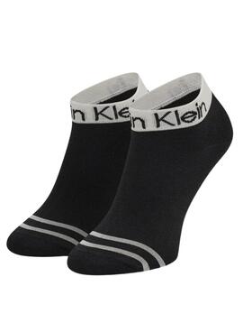 Socken Calvin Klein Quarter Schwarz für Damen