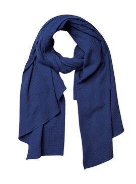 Schal Pieces Many Blau für Damen