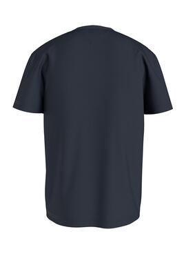 T-Shirt Tommy Jeans Spray Pop Navy für Herren