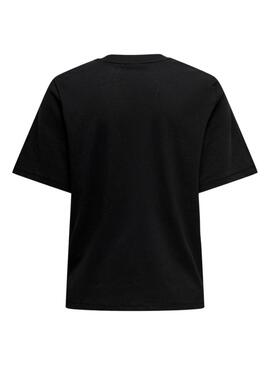 T-Shirt Only Binis Schwarz für Damen