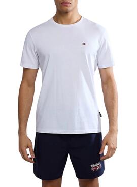 T-shirt Napapijri Salis Weiß für Herren