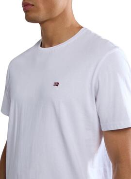 T-shirt Napapijri Salis Weiß für Herren