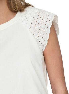 Only Xiana Weiße Damen T-Shirt