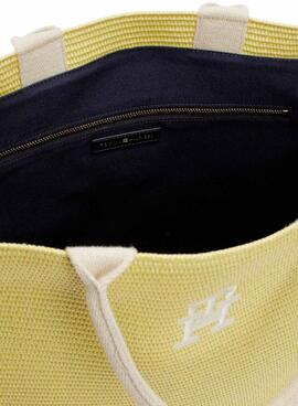 Handtasche Tommy Hilfiger Beach Tote Gelb für Damen