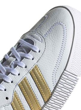 Sneaker Adidas Sambarose W Weiß Gold Damen