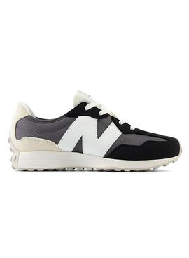 Turnschuhe New Balance 327 Schwarz für Mädchen und Jungen