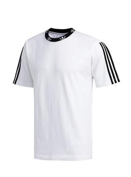 T-Shirt Adidas Trefoil Rib Weiß Herren