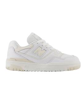 Turnschuhe New Balance B550 Weiß für Kinder