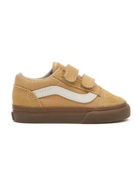 Turnschuhe Vans Old Skool Braun für Babys