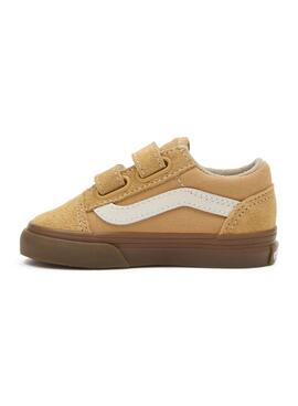 Turnschuhe Vans Old Skool Braun für Babys