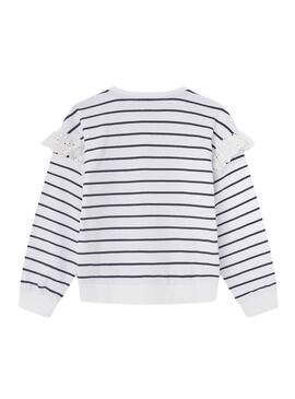 Pulli Pepe Jeans Ona Weiß für Mädchen