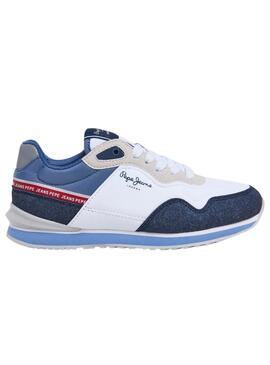 Sneaker Pepe Jeans London Seal Marine für Kinder.
