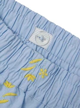 Kurze Hose Name It Falower Blau für Mädchen