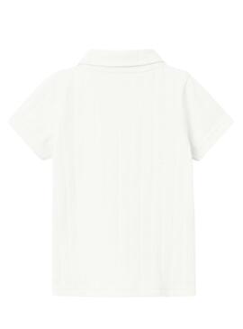 Polo Name It Fen Weiß für Jungen