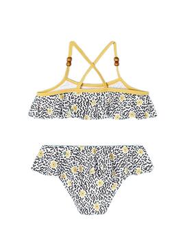 Bikini Mayoral bedruckter Rüschen für Mädchen