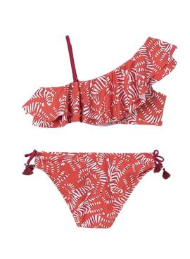 Bikini Mayoral Asymmetrisch Koralle für Mädchen
