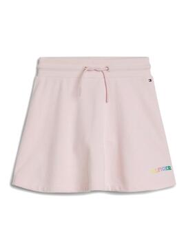 Rock Tommy Hilfiger Monotype Pink für Mädchen