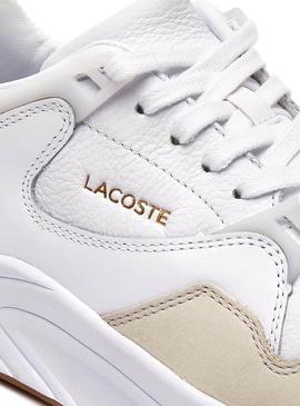 Sneaker Lacoste Court Slam Weiß Von Damen