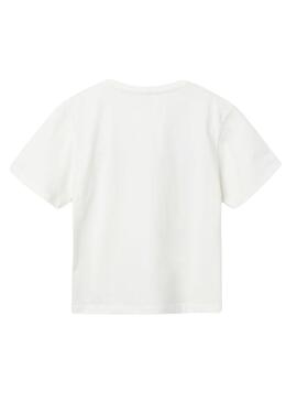 T-Shirt Name It Balongo Weiß für Jungen