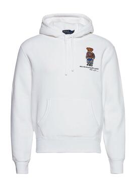 Sweatshirt Polo Ralph Lauren Bear Weiß Herren