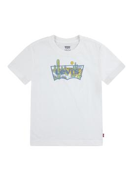 T-shirt Levis Sunny Weiß für Kinder