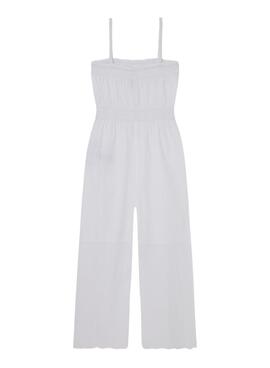 Jumpsuit Pepe Jeans Olivia Weiß für Mädchen