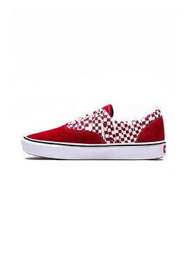 Sneaker Vans ComfyCush Era Check Rot Herren