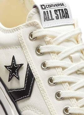 Sneakers Converse Star Player 76 Leinwand Weiß für Kinder