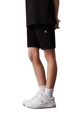 Set Calvin Klein T-Shirt und Shorts Schwarz Mädchen