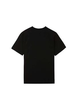 T-Shirt Vans Dual Palm Logo Schwarz Junge