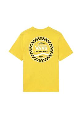 T-Shirt Vans Checkered Side Yellow Junge
