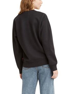 Levis Pullover Leopard schwarzer für Frauen