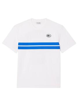 T-Shirt Lacoste Heritage Weiß für Herren