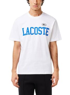 T-shirt Lacoste TH7411 Weiß für Männer