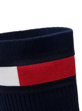 Stiefeletten Tommy Hilfiger Flag Sock Marine 