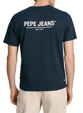 T-Shirt Pepe Jeans in Marineblau für Männer